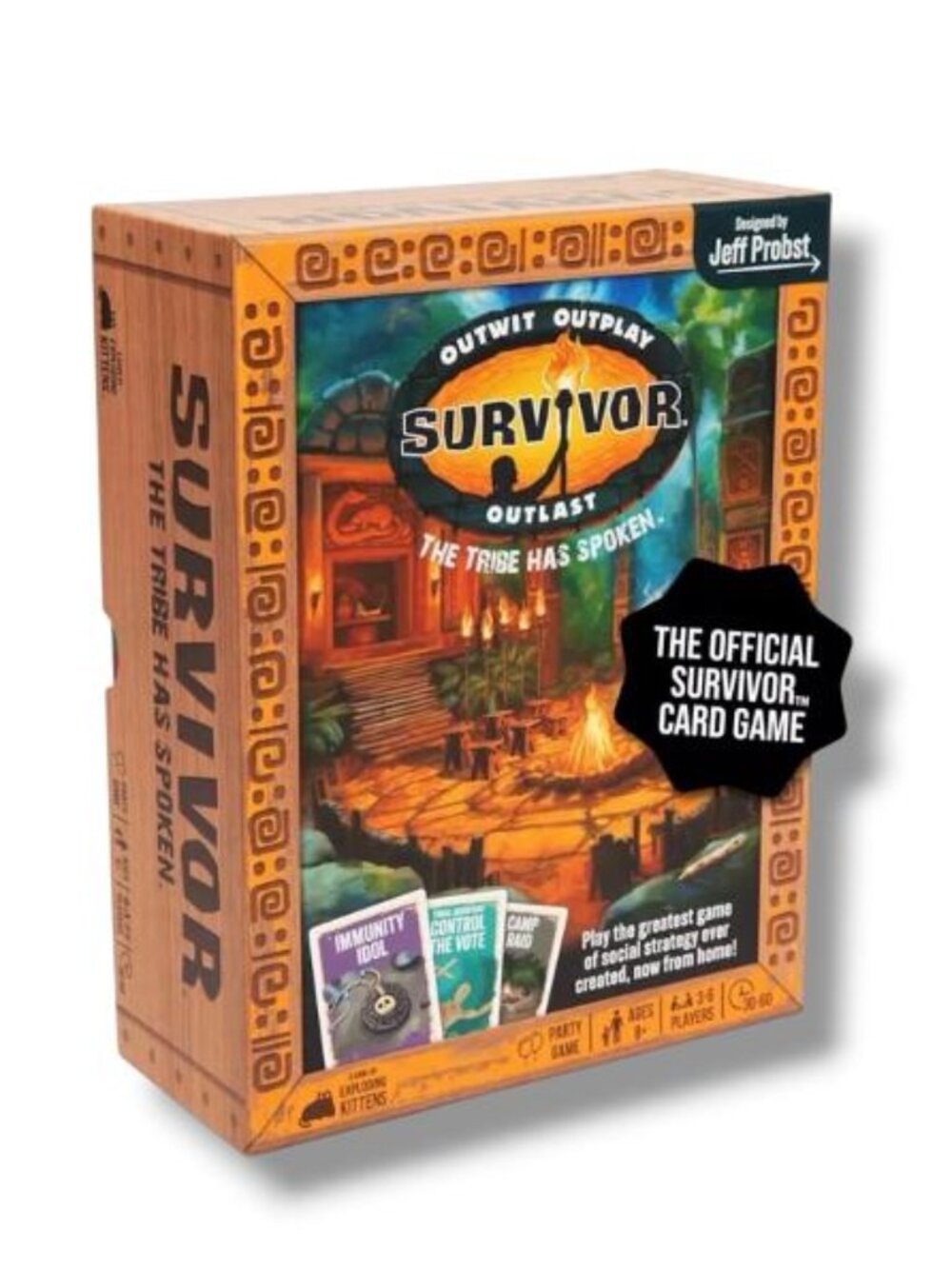 Survivor: The Tribe Has Spoken Card Game for Ages 8+, 3-6 Players